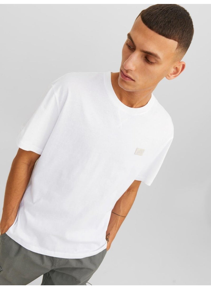 Jcoclassıc Twill Crew Neck White Men's Tshirt 12240266 V1 - pzsku/Z0B53E7AEF96F05C492EEZ/45/_/1728062091/e4901689-e8c9-4719-bf06-17f5ac52355e