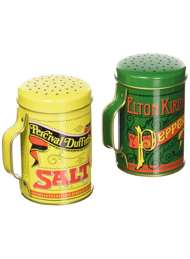 Norpro 713 Salt and Pepper Shaker Set, 4in/10cm and holds 10oz, Multicolor - Image 1