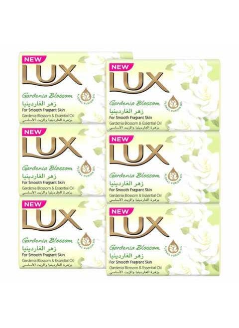 Lux Silk Sensation Bar Soap White 170g Pack of 6