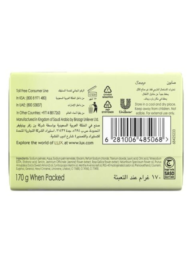 Lux - Lux Silk Sensation Bar Soap White 170g Pack of 6 - Image 1