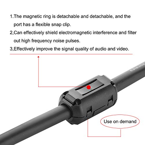 SiYear 6.6FT XLR 3 Pin to Double 6.35mm 1/4" TS Y Splitter Cable, Dual Mono Male (1/4 inch) 6.35mm to XLR Plug Stereo Microphone Cable (2M) - Image 4