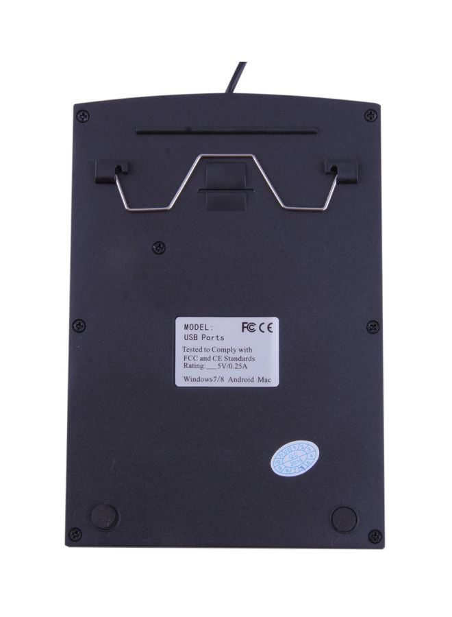 محول لوحة مفاتيح أرقام بسلك USB أسود - Image 5