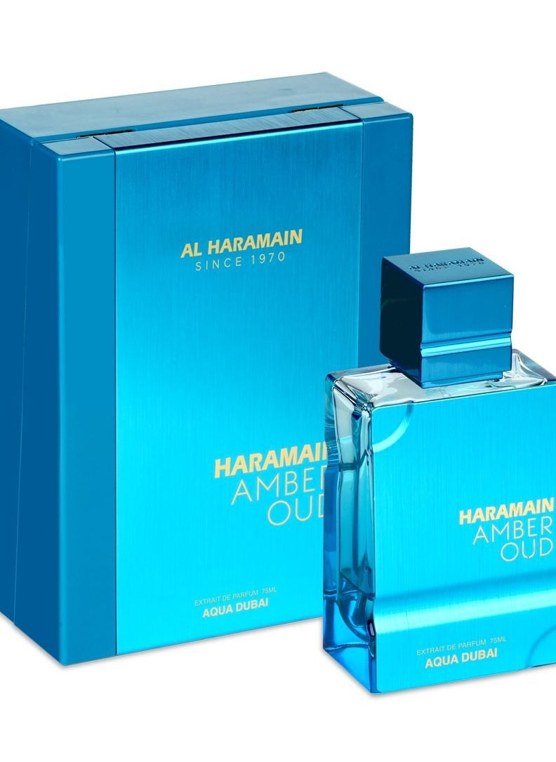 HARAMAIN AMBER OUD AQUA DUBAI 100ML EXTRAIT DE PARFUM 