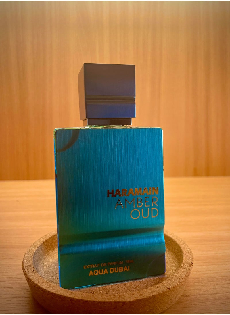 Al Haramain - HARAMAIN AMBER OUD AQUA DUBAI 100ML EXTRAIT DE PARFUM - Image 1