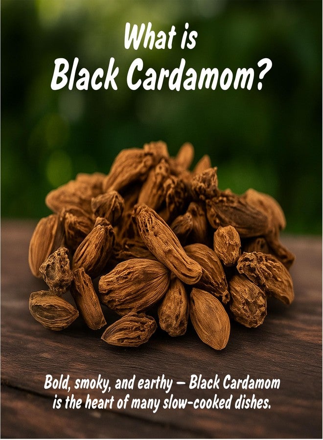 Spice Profile USDA Organic Whole Black Cardamom, 2 oz, Lab Tested for Heavy Metals, Kali Elaichi, Cardamomo Negro - Image 2