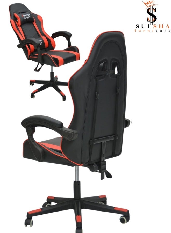 SULSHA Executive Ergonomic Computer Desk Chair for Office and Gaming with headrest back comfort and lumbar support - Image 2