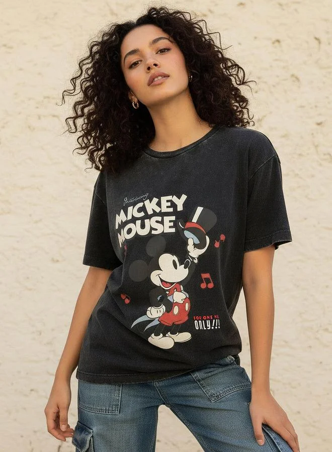 SP Characters Mickey Mouse Cotton T shirt