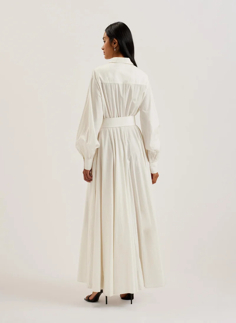 تيد بيكر Button Down Belt Detail Dress