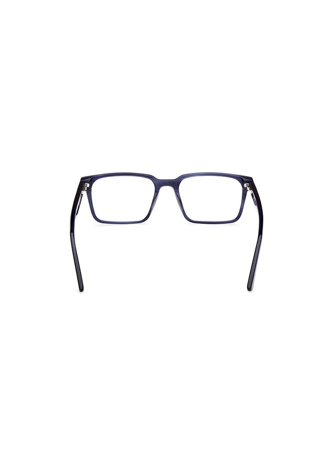 SKECHERS إطارات نظارات مستطيلة للرجال زرقاء SKECHERS SE335309051 51 مم - Image 4