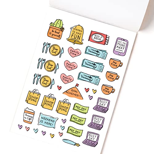 The Journal Lab Sticker Book for Journals | 400+ Cute Stickers to Decorate Your Pages, a5 - Image 3