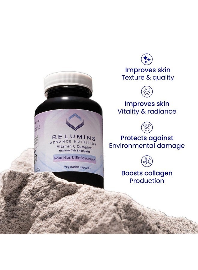 RELUMINS Relumins Advanced Vitamin C MAX Complex and Glutathione Booster Nutrient Support Capsules Set - Ultimate Booster Set - Image 2