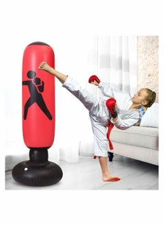 KASTWAVE Fitness Punching Bag，Inflatable Kids Target Bag Freestanding Heavy Punching Bag  - Image 2