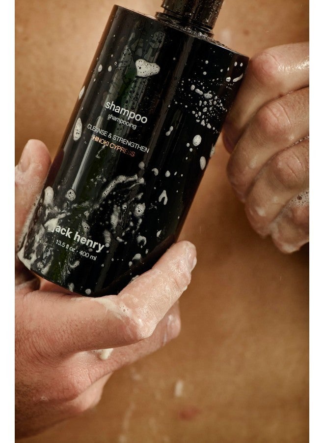 Jack Henry Creamy Shampoo - Ultra-Nourishing, Hydrating Cleanser with Supergreens - Strengthens Roots, Restores Shine & Balances Scalp - Non-Toxic, Sulfate-Free, Vegan - 13.5oz - Image 2