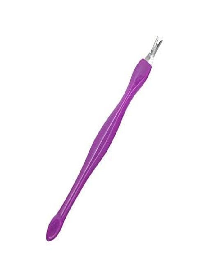 Brille Bee مجموعة أدوات إزالة الجلد الميت من بريل بي - 3 قطع قاطع جلد فضي، دافع وشوكة - Image 5