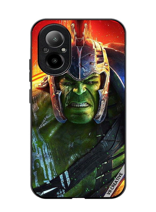 VR CREATIVE Protective Case Cover For Realme C67 4G Hulk Design Multicolour - Image 1