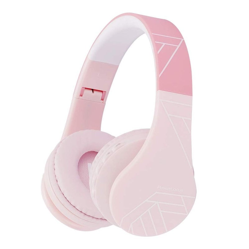 PowerLocus Bluetooth Headphones for Kids, Wireless Foldable Headphones Over Ear, Headphone with Microphone, 85DB Volume Limit, Wireless and Wired Headset with Micro SD, FM for Cellphones, Tablets, PC - Image 1