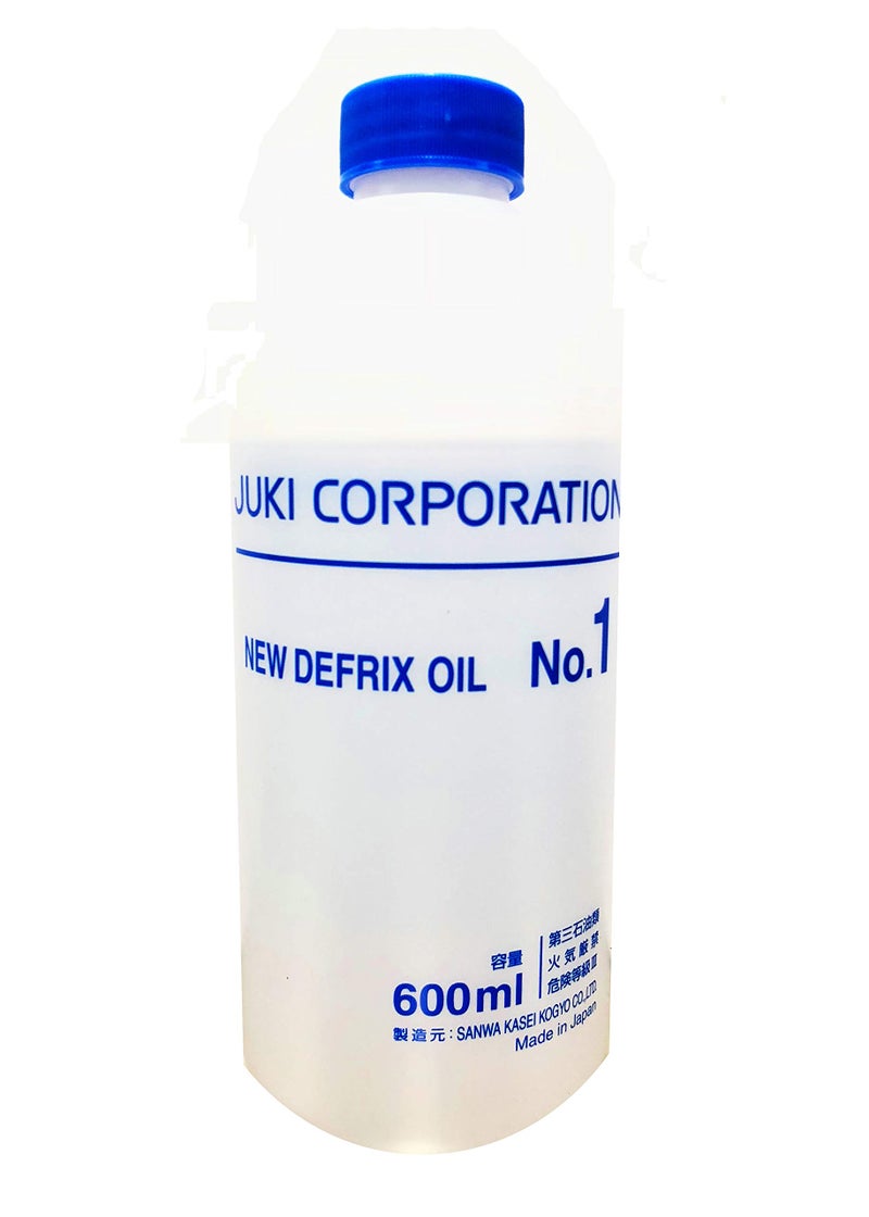 Juki Genuine Defrix Sewing Machine Oil (No.1) - 600ml Original Juki Oil (Japan Import) - Image 3