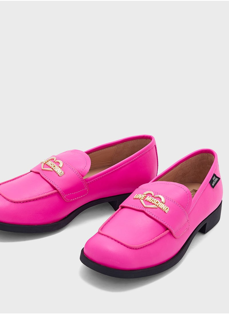Love Moschino Casual Flat Moccasins  - Image 4