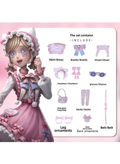 Identity V Sanrio Cosplay Gardener Costume Sanrio Gardener Clothing Accessories