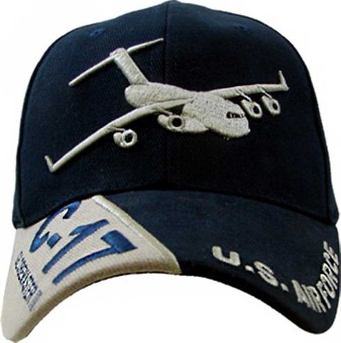 EAGLE CREST US Air Force C17 Globemaster Cap Navy Blue - Image 1