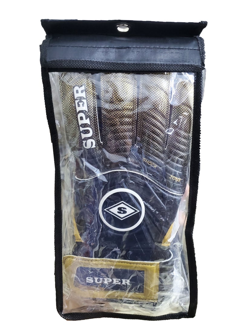 Super Mens Goal Keeper Gloves with High Gripping Palm  - Image 3