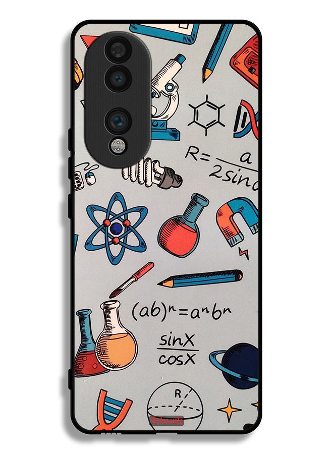 Tolwak Honor 70 Protective Case Cover Science Tags - Image 2