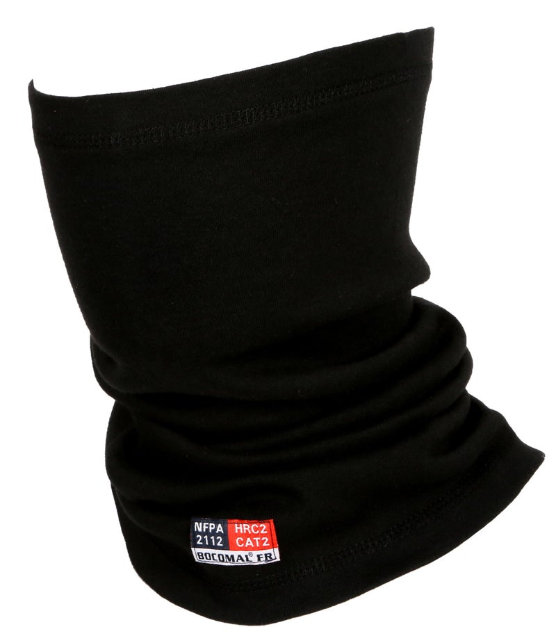 BOCOMAL بوكومال قناع وجه برقبة FR 7oz مقاوم للهب مع غطاء لحام NFPA2112 CAT2 - Image 2