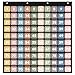 Yoink Boho Number Pockets Chart 1100 with 120 DoubleSided Number Cards Wall Mountable Hundred Chart for Kids Classroom Teachers Home Counting and Organizer Black - Image 3