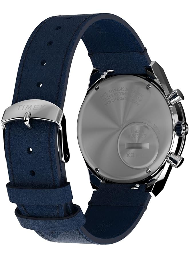 تيميكس ساعة كرونوغراف كوارتز للرجال بسوار من الجلد Tw2W51700 - Image 5