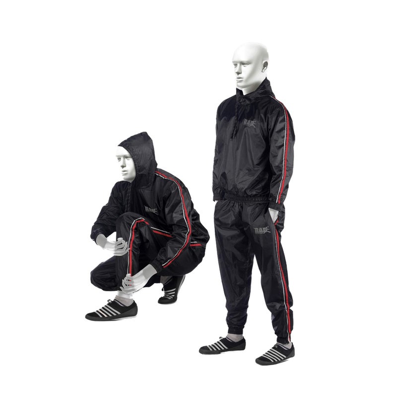 RAD Sauna Suit for men & women weight loss - Workout Sweat Suits with Hood - Fat Burning Suit - Boost Fat Burn (Red, 6XL) - Image 3