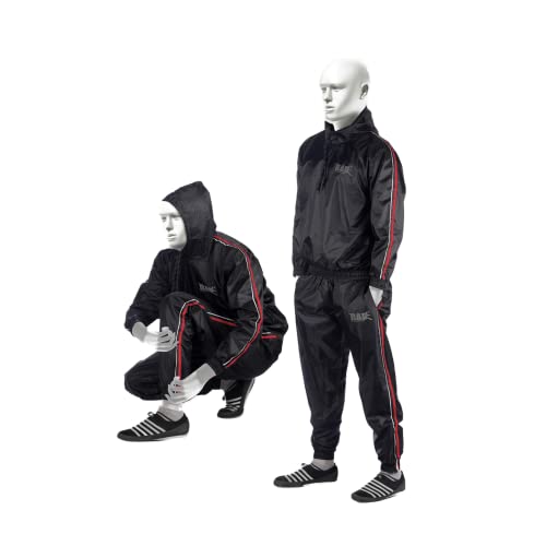 RAD Sauna Suit for men & women weight loss - Workout Sweat Suits with Hood - Fat Burning Suit - Boost Fat Burn (Red, 6XL) - Image 1