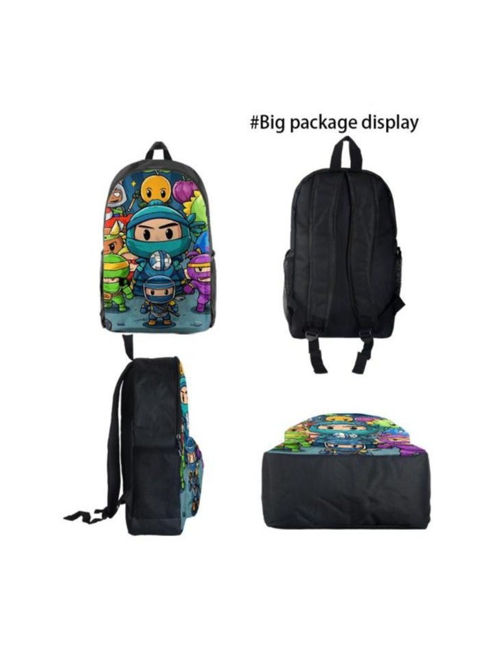 Universal cartoon new three-piece schoolbag - 315 - Image 4