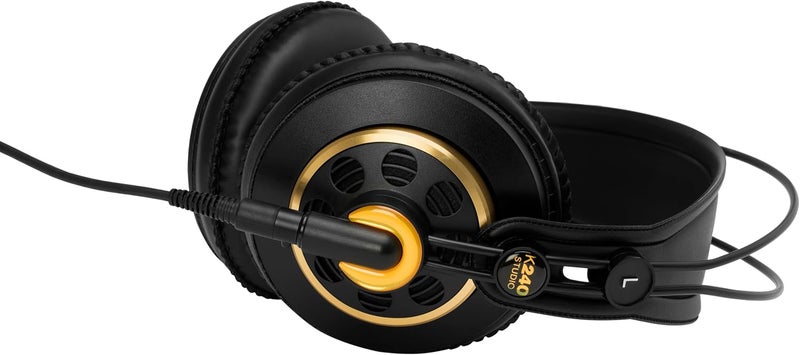 AKG Pro Audio K240 STUDIO Over-Ear, Semi-Open, Professional Studio Headphones (Renewed) - Image 1