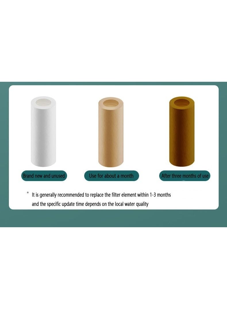 Shower filter, chlorine and rust impurity shower filter, easy to install, suitable for universal output shower heads, making skin and hair healthier - Image 4