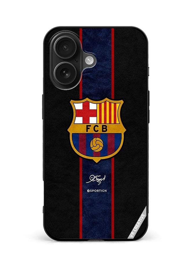 VR CREATIVE Protective Case Cover For Apple iPhone 16 Fcb Design Multicolour