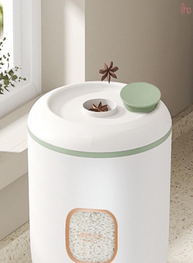 Olpad Coutnertop Rice Dispenser – Air Tight Rice Dispenser – Included Measuring Rice Cup & Cleaning Brush – Multipurpose Kitchen Rice Dispenser for Grains Cereal Snacks Nuts - Image 5