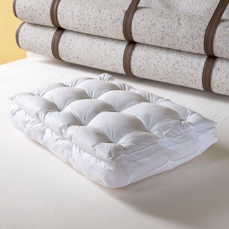 OC HOME Fluffy White Pillow for All