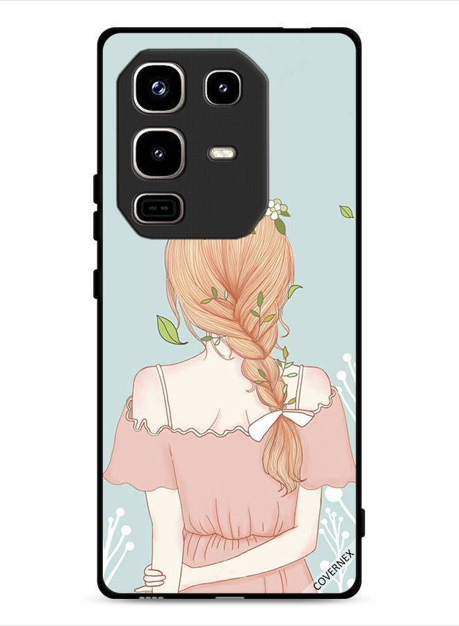 Covernex Infinix Note 50 Pro 4G Protective Case Cover Standing Girl Looking Cute - Image 1
