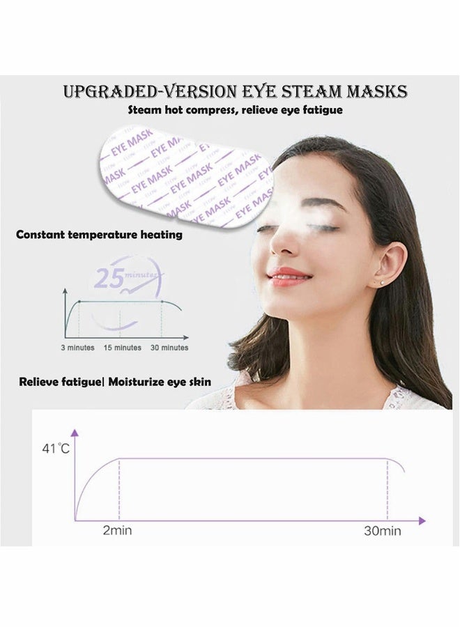 10 Packs Hot Steam Eye SPA Mask
