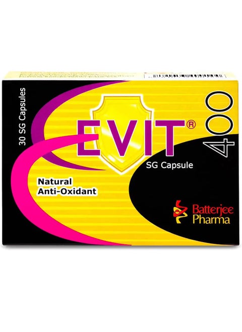 Evit 400 mg 30 Capsules