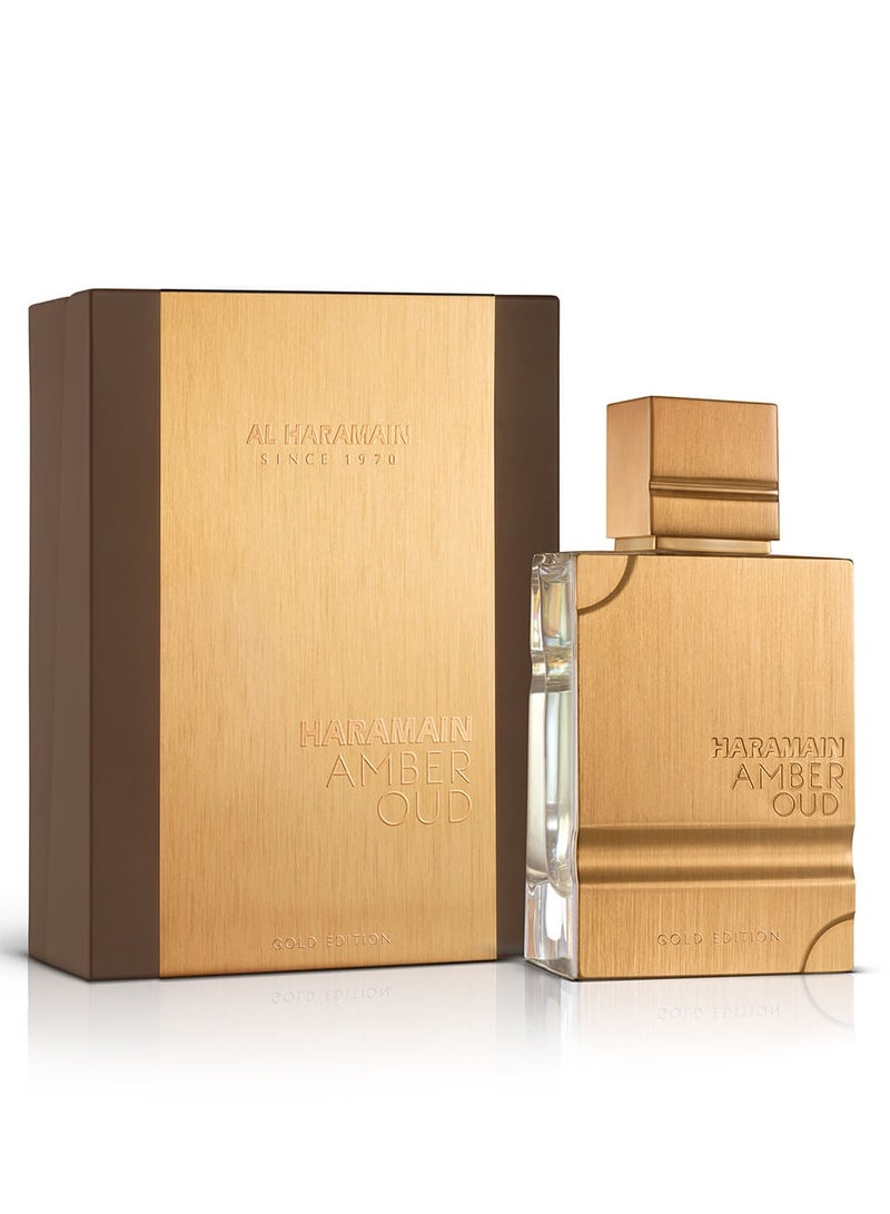 Al Haramain عطر الحرمين عنبر عود الإصدار الذهبي 60 مل - Image 2
