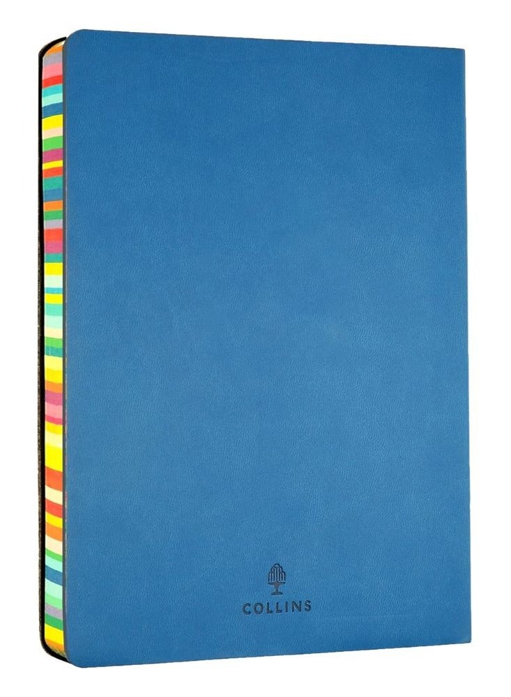 Collins Collins Edge Rainbow 2024 Diary A5 Week to View Planner - Lifestyle Planner and Organiser for Office, Work, Personal and Home - January to December 2024 Diary - Weekly - Light Blue - ED153.U57-24  - Image 2