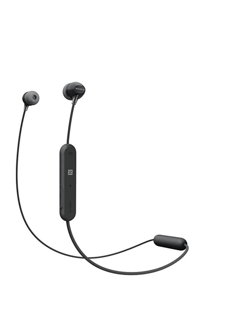 Generic - WI-C300 Wireless In-Ear Earphones with Mic Black - Image 1