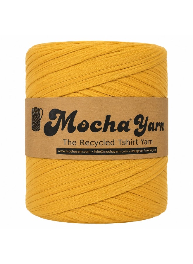 Mocha Yarn T-Shirt Yarn – Mustard Yellow