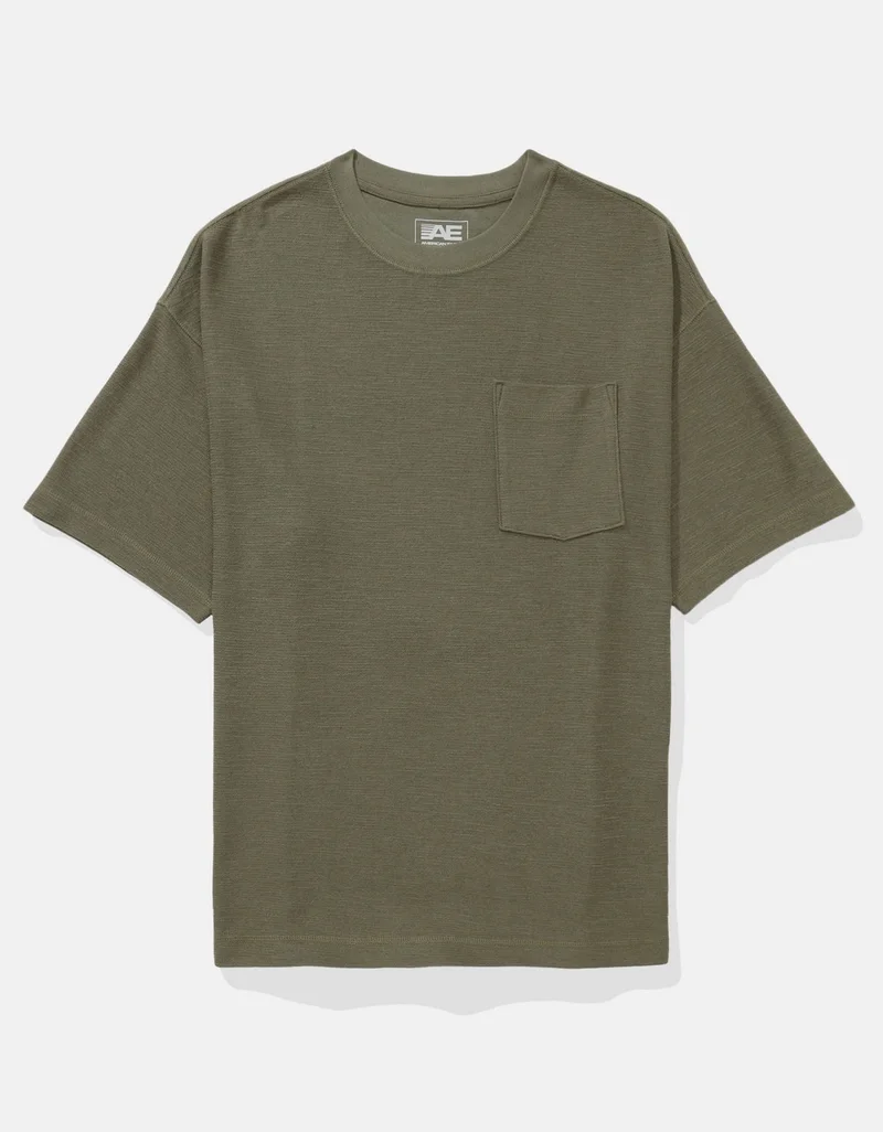American Eagle  AE 24/7 Oversized T-Shirt for Men | Best Price UAE