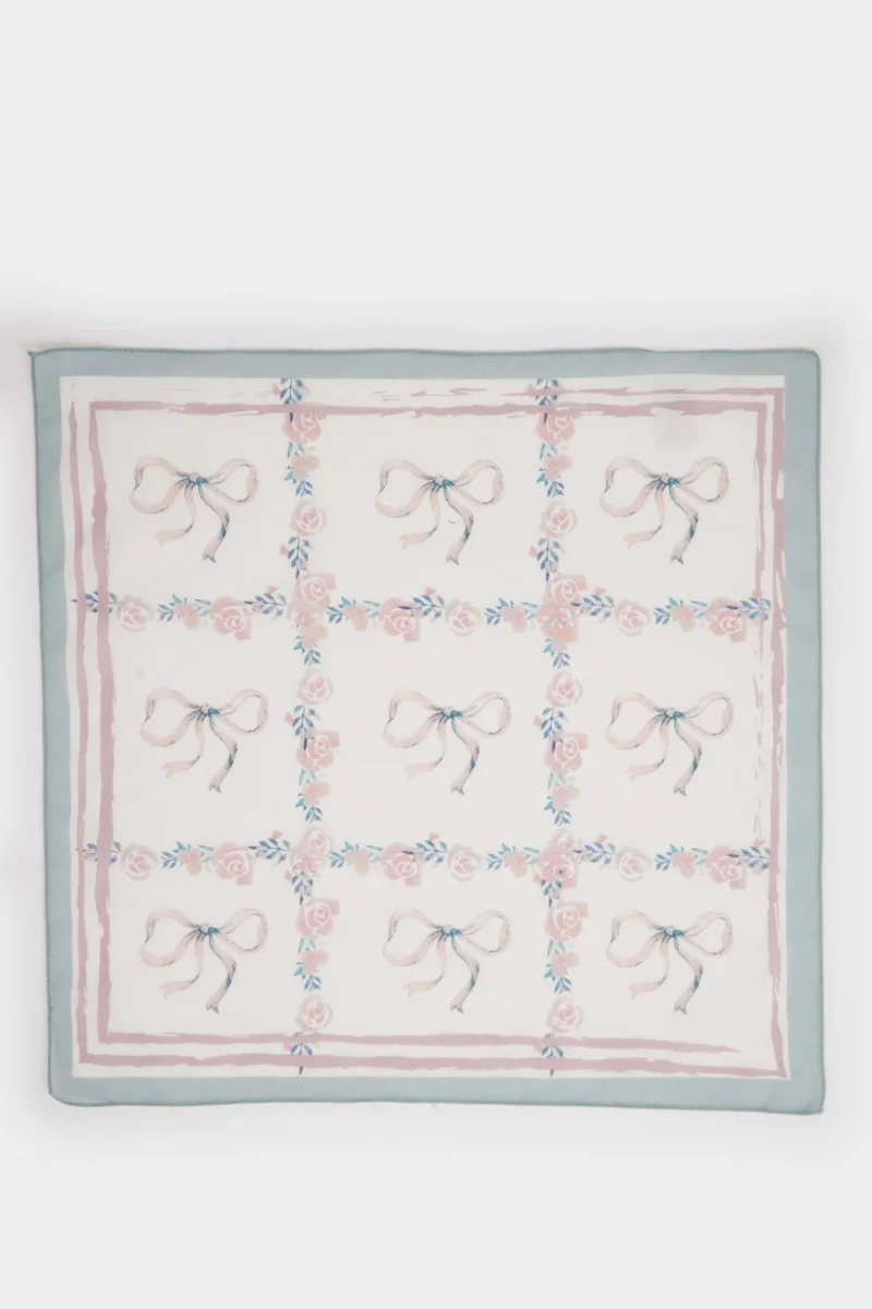 ديفاكتو Woman Printed Scarf