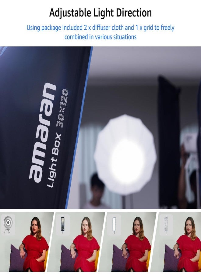 عماران صندوق إضاءة أماران سوفت بوكس (صندوق إضاءة أماران 30x120) - Image 3