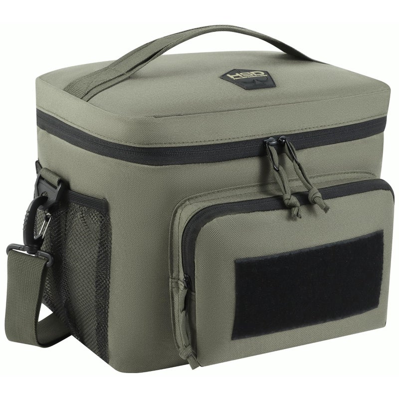 HighSpeedDaddy Tactical Lunch Box For Men Women - Military Grade Insulated Lunch Bag For Work - 10â€x 7.5â€x 6.5â€ (9L) High Capacity Lunch Kit - Reusable, Portable Lunch Cooler For Travel & Picnic - Image 1