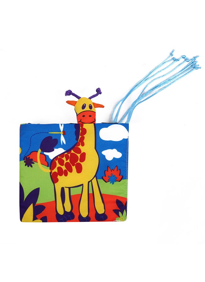 ماركة غير محددة كتاب قماش سرير للتعليم المبكر من Animal World كتاب قماش على شكل أرنب - اللون: سرير البطريق  - Image 2