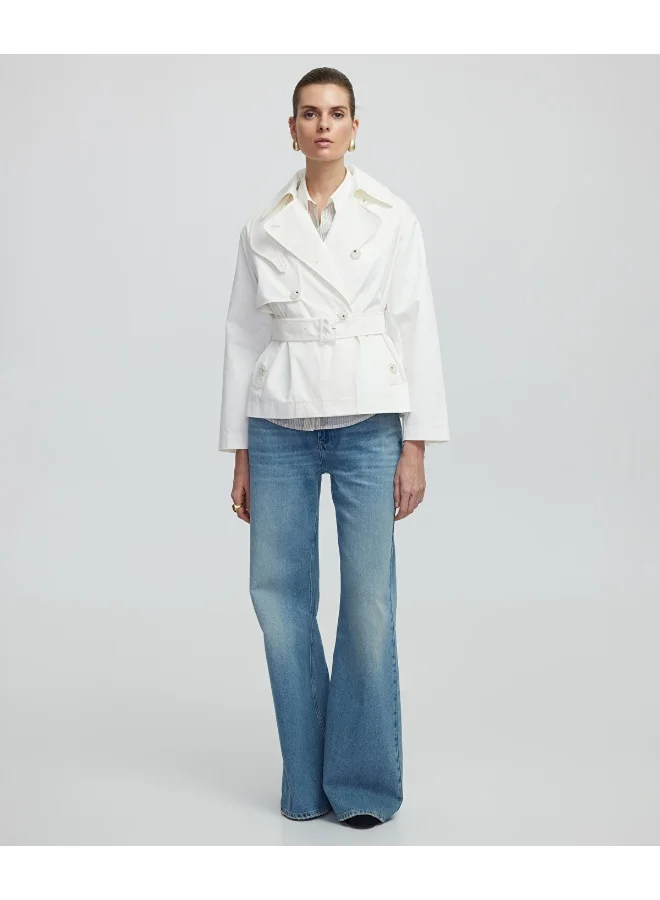 ابيكول Trench Coat With Belt